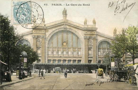 Gare du Nord - Cliquez sur la carte pour l’agrandir et en voir tous les détails