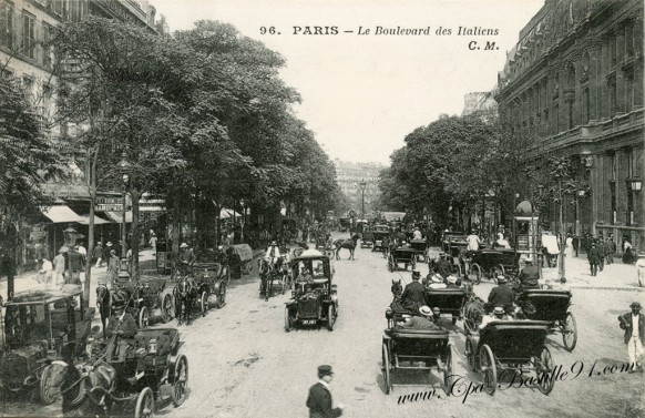 09arrt-boulevard des italiens-les fiacres de Paris - Cliquez sur la carte pour l’agrandir et en voir tous les détails