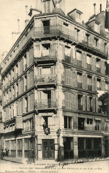 04arrt-l'Avenir du Prolétariat-rue Pernelle - Cliquez sur la carte pour l’agrandir et en voir tous les détails