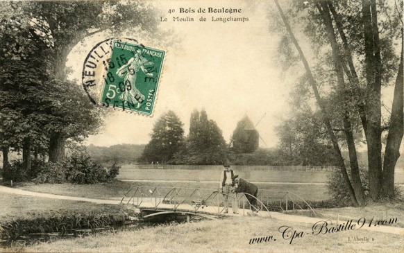 Bois de boulogne-Moulin de Longchamps - Cliquez sur la carte pour l’agrandir et en voir tous les détails