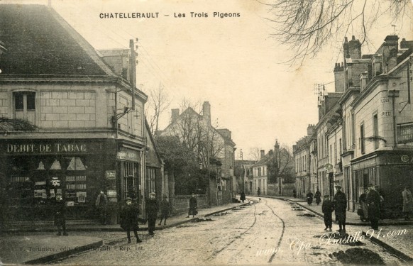 86-Chatellerault-les trois Pigeons - Cliquez sur la carte pour l’agrandir et en voir tous les détails