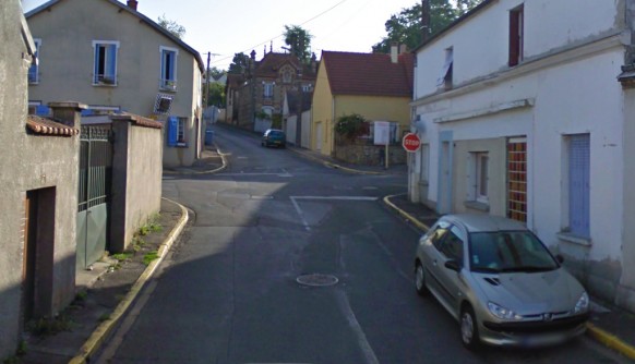 Maintenon-la-rue-du-faubourg-Larue-100-ans-aprés