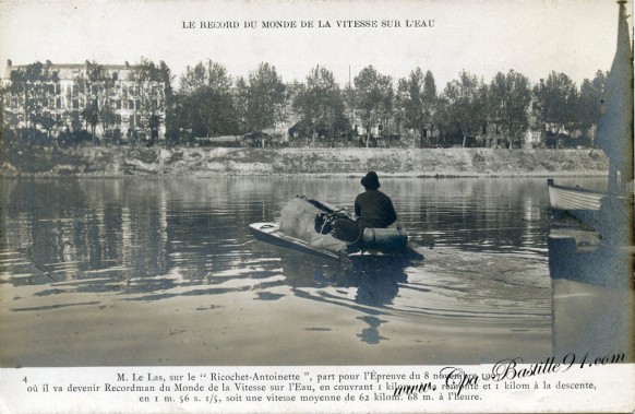 Mr Le LAS-Record du monde de la vitesse sur l'eau -  Cliquez sur la carte pour l’agrandir et en voir tous les détails