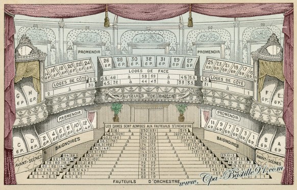 Plan du Théâtre Marigny - Cliquez sur la carte pour l’agrandir et en voir tous les détails