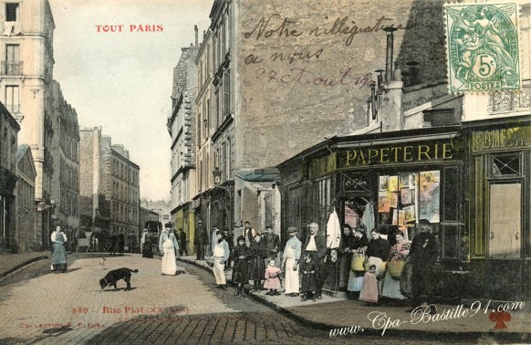 Tout Paris - Rue Piat - Cliquez sur la carte pour l’agrandir et en voir tous les détails
