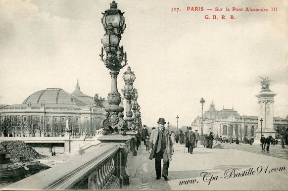 07-08 arrt- Le pont Alexandre III- éditeur GBRR- Cliquez sur la carte pour l’agrandir et en voir tous les détails