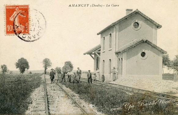 25-Amancey-La Gare - Cliquez sur la carte pour l’agrandir et en voir tous les détails