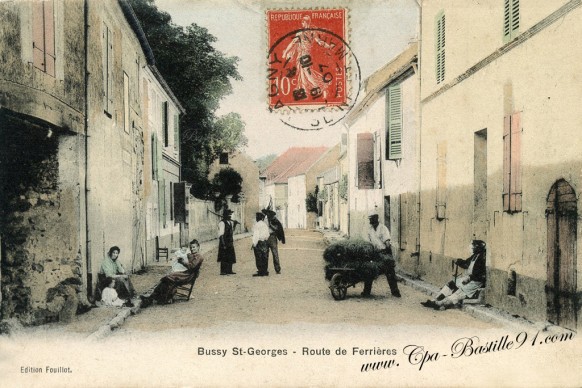 77-Bussy saint-Georges-Route de Ferrières - Cliquez sur la carte pour l’agrandir et en voir tous les détails