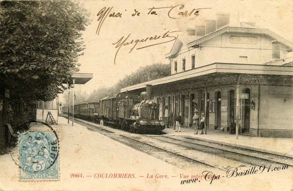 77-Coulommiers-La Gare-Vue de l’intérieure - Cliquez sur la carte pour l’agrandir et en voir tous les détails