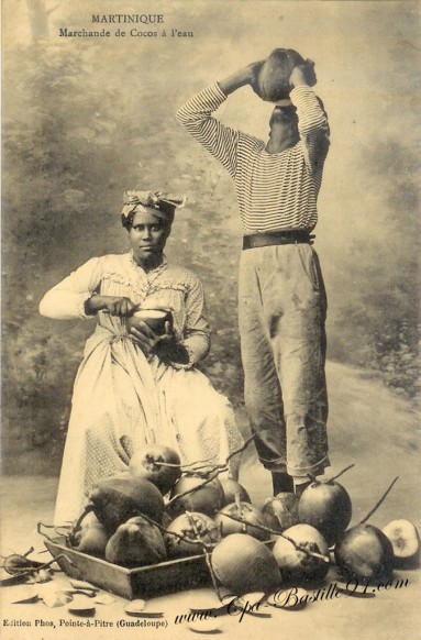  Marchand de cocos à l'eau édition Phos-Pointe-a-Pitre-Guadeloupe - Cliquez sur la carte pour l’agrandir et en voir tous les détails