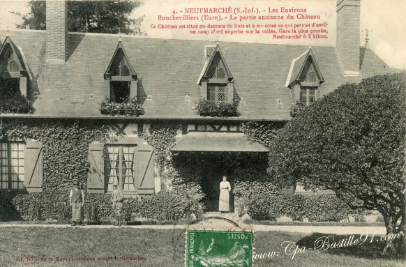 Neufmarché- les environ Bouchevilliers- La Partie Ancienne du Château - Cliquez sur la carte pour l’agrandir et en voir tous les détails