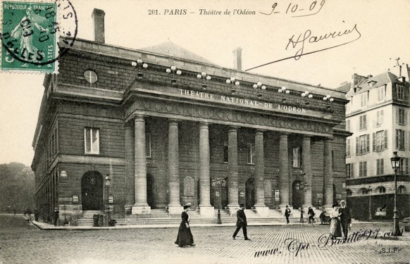 06arrt-Paris -Théâtre de l'Odéon - Cliquez sur la carte pour l’agrandir et en voir tous les détails