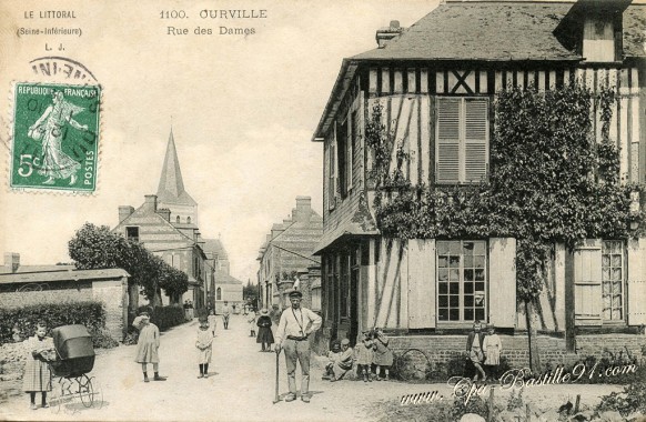 76-Ourville-Rue-des-dames - Cliquez sur la carte pour l’agrandir et en voir tous les détails