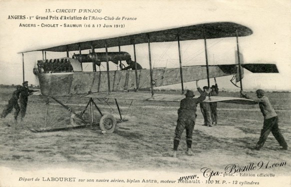 Angers-1er grand prix d'aviation de l'aéro-club de France - Cliquez sur la carte pour l’agrandir et en voir tous les détails