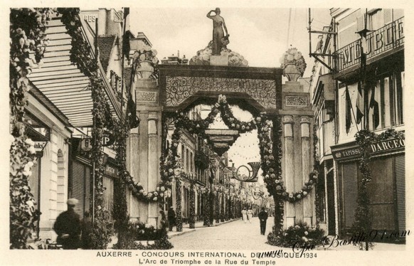 89-Auxerre-Concours international de musique en 1934