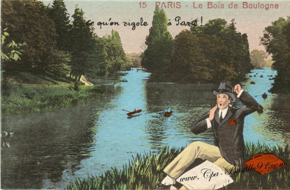 Paris- le bois de boulogne - Ce qu'on rigole à Paris