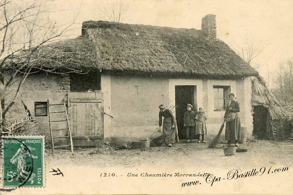 CPA MORVAN - Les SETTONS. Chalet rustique au bord du Lac (518212
