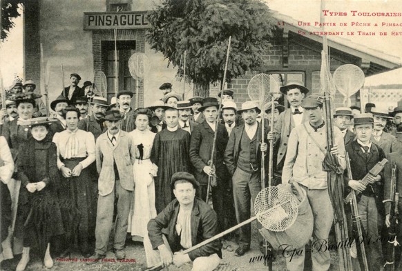 Types Toulousains-Une Partie de pêche a Pinsaguel