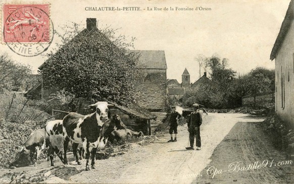 Chalautre-la-Petite-la-rue-de-la-Fontaine-dOrson.