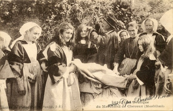 La boutique du marchand de Cheveux-Morbihan