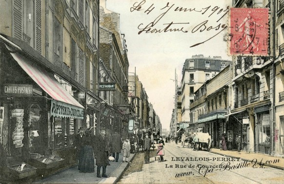 Levallois-Perret-la Rue de Courcelles