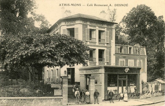 Athis-Mons-Café restaurant A-Desnoé