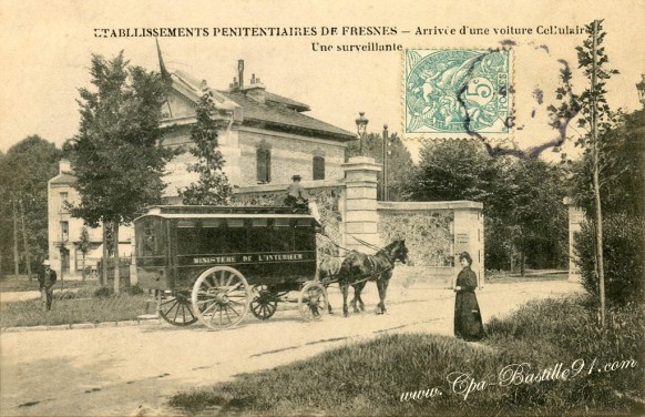 carte-postale-ancienne-Etablissement-Penitentiaires-de-Fresnes