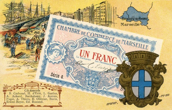 Un francs-Chambre du commerce de Marseille