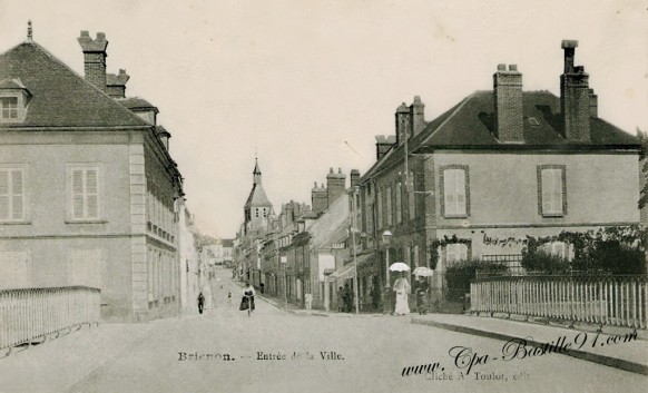 Brienon entrée de la ville - Cliquez sur la carte pour l’agrandir et en voir tous les détails