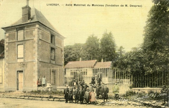 Liverdy-Asile Maternel du Monceau-Fondation de M- Desprez