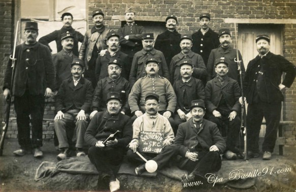 Nogent sur Oise - Souvenir des soldats du GVC de 1914-1915 