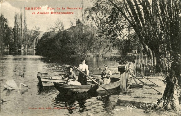 Beaune-Parc de la Bouzaize et ancien Embarcadère 