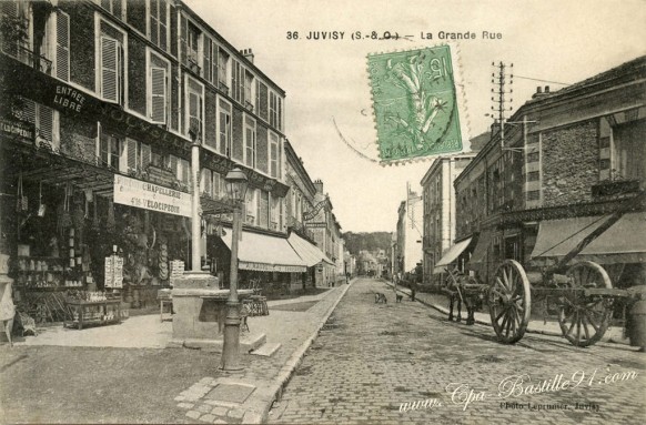 Juvisy-Grande rue-Carrefour de la Croix