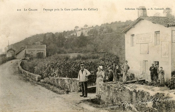 Le Cellier-Paysage prés la Gare-Coiffure du Cellier