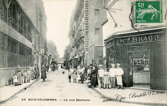 Bois-Colombes - La- Rue Mertens  