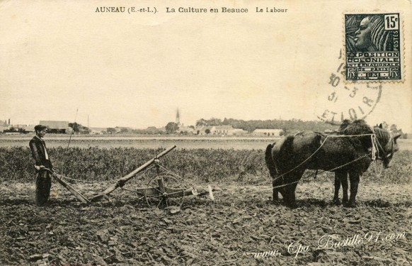 Auneau-La-Culture en Beauce - Le Labour