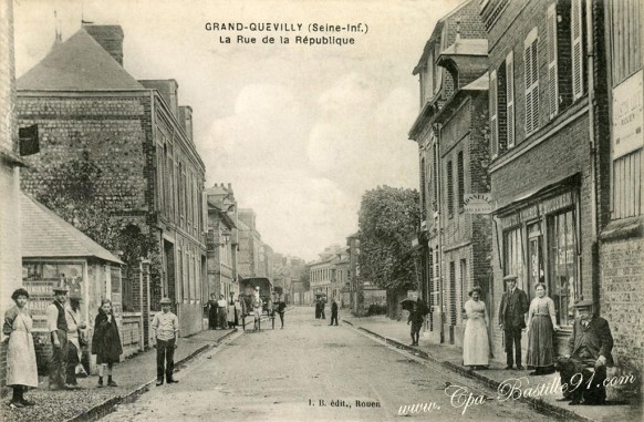 Grand-Quevilly - La rue de la République