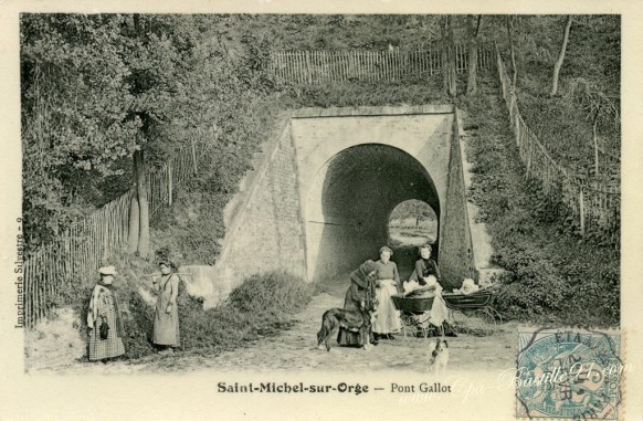 Carte-Postale-Ancienne-Saint-Michel-Pont Gallot