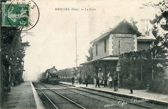 Heilles - La Gare Heilles - Mouchy