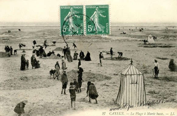 Cayeux - La Plage à Marée basse