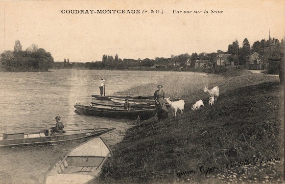  Coudray-Montceaux - Une Vue sur la Seine