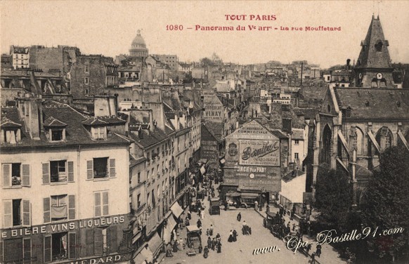 Tout-paris-Panorama-du-V-La-rue-Mouffetard