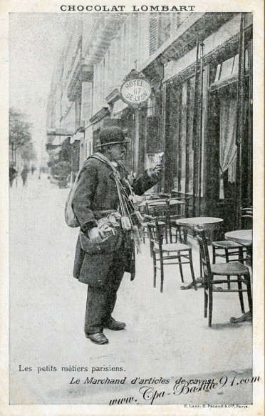 Petit Metiers Parisiens - Le Marchand d'articles de Caves