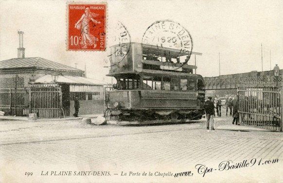 La-Plaine-Saint-Denis-La-Porte-de-la-Chapelle-Le Tramways 