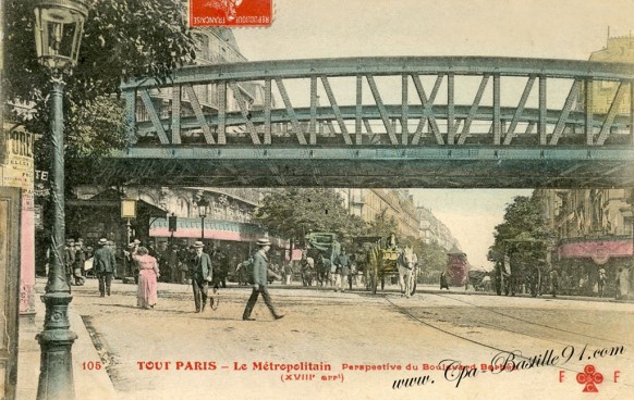 Tout-paris-Le-métropolitain-boulevard-Barbes