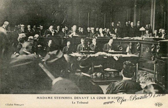 Madame Steinheil devant la cour d'assises-Le tribunal