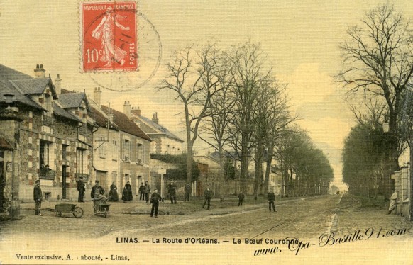 Linas-La-route-dOrleans-Le-Boeuf-Couronné