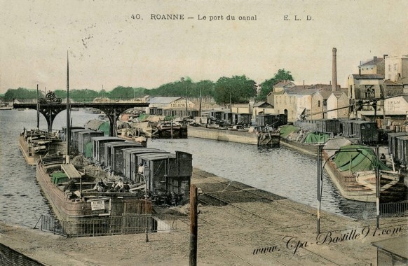 Roanne-Le Port du Canal 