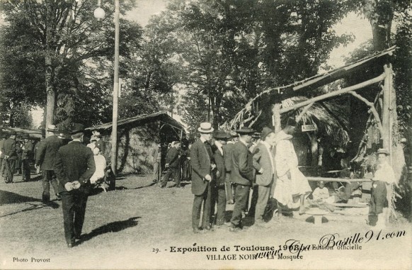 Exposition de Toulouse 1908-Village Noir-La Mosquée