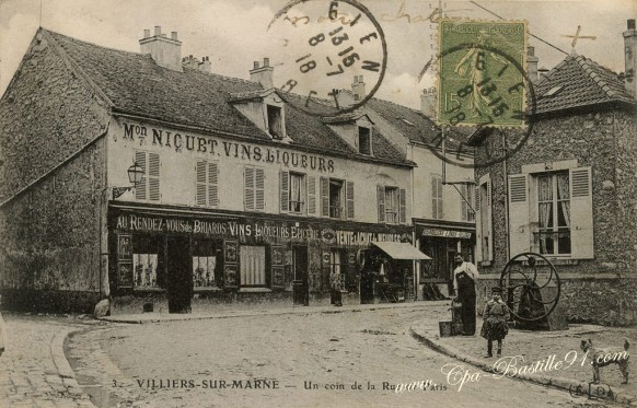 Villiers-sur-Marne-un-coin-de-la-rue-de-Paris